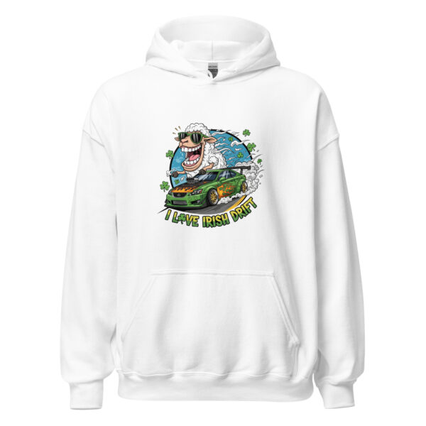 I Love Irish Drift Hoodie – Unisex